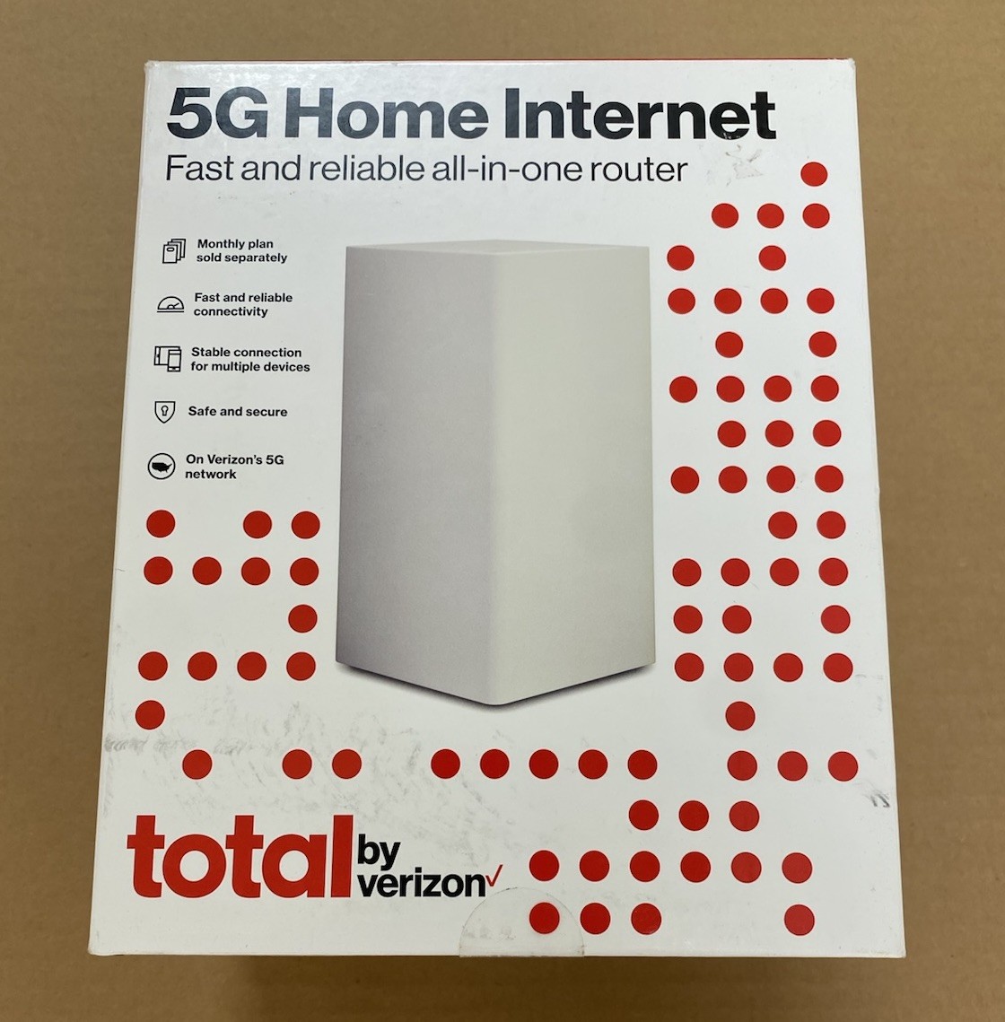 BRANDNEW SEALED BOX TOTAL WIRELESS FWF100V5L 5G ALL IN ONE HOME INTERNET ROUTER