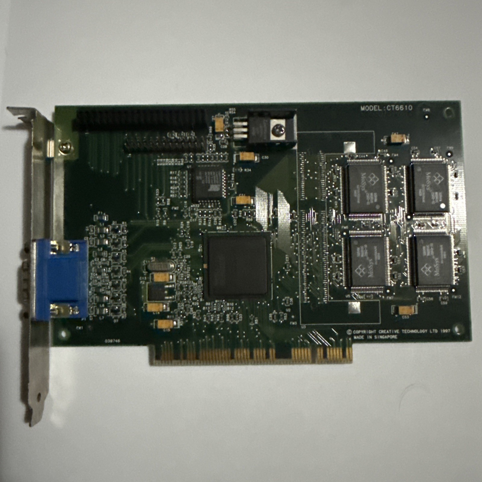 Creative Labs Graphics Blaster Exxtreme VGA Video Card CT6610 4MB Tested