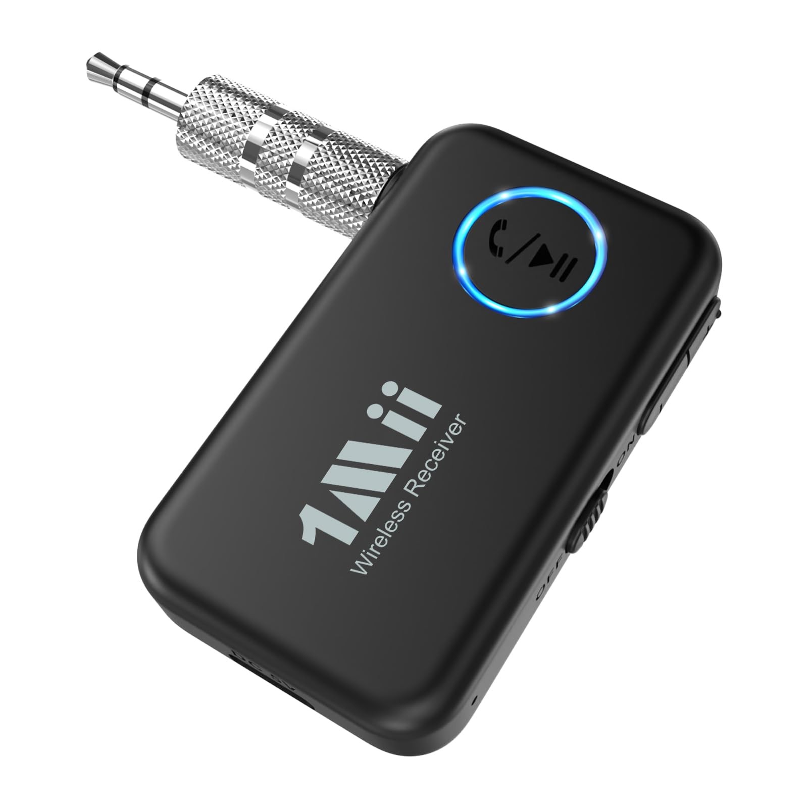 1Mii Bluetooth 5.3 Music Receiver for Car/Home Stereo, Aux Bluetooth Adapter for
