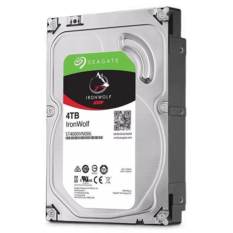 FOR Seagate IronWolf 4TB ST4000VN006 NAS 3.5" 5400RPM SATA HARD DRIVE HDD New