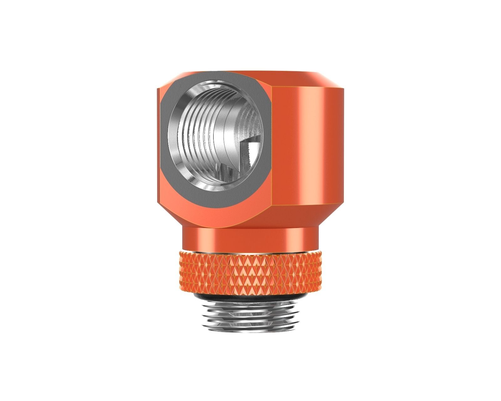PrimoChill InterConnectSX Flat 90 Degree Rotary Fitting (FAF90) – Enhanced PC...