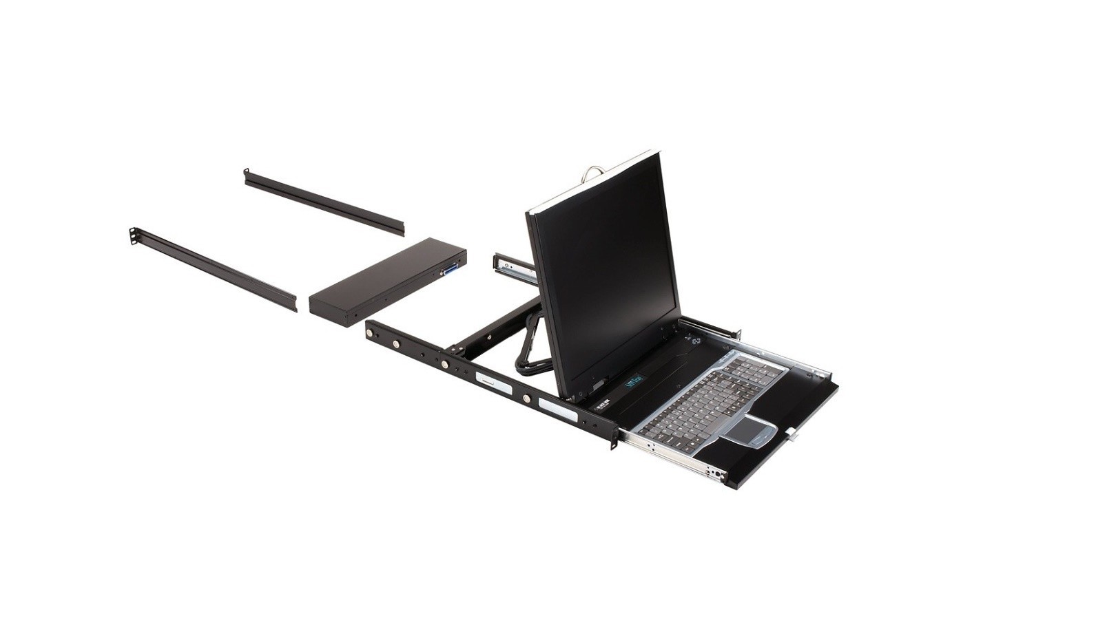 19" Black Box Servtray Complete KVT419A KVM Console KVT419A-8UV-R2