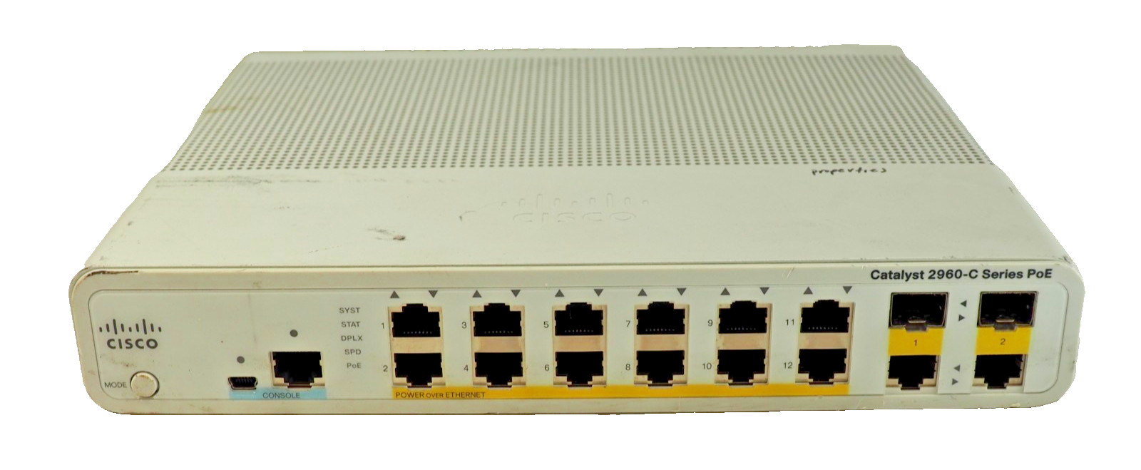 CISCO Catalyst WS-C2960C-12PC-L 12-Port Gigabit Managed Switch