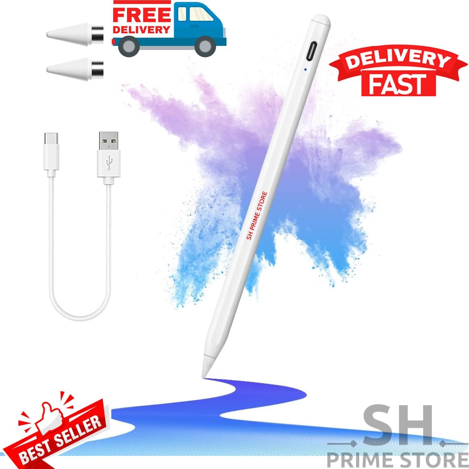 iPad Pencil Stylus Pen, Android Tablet iPhone Apple iPad Air/iPad Mini/iPad Pro