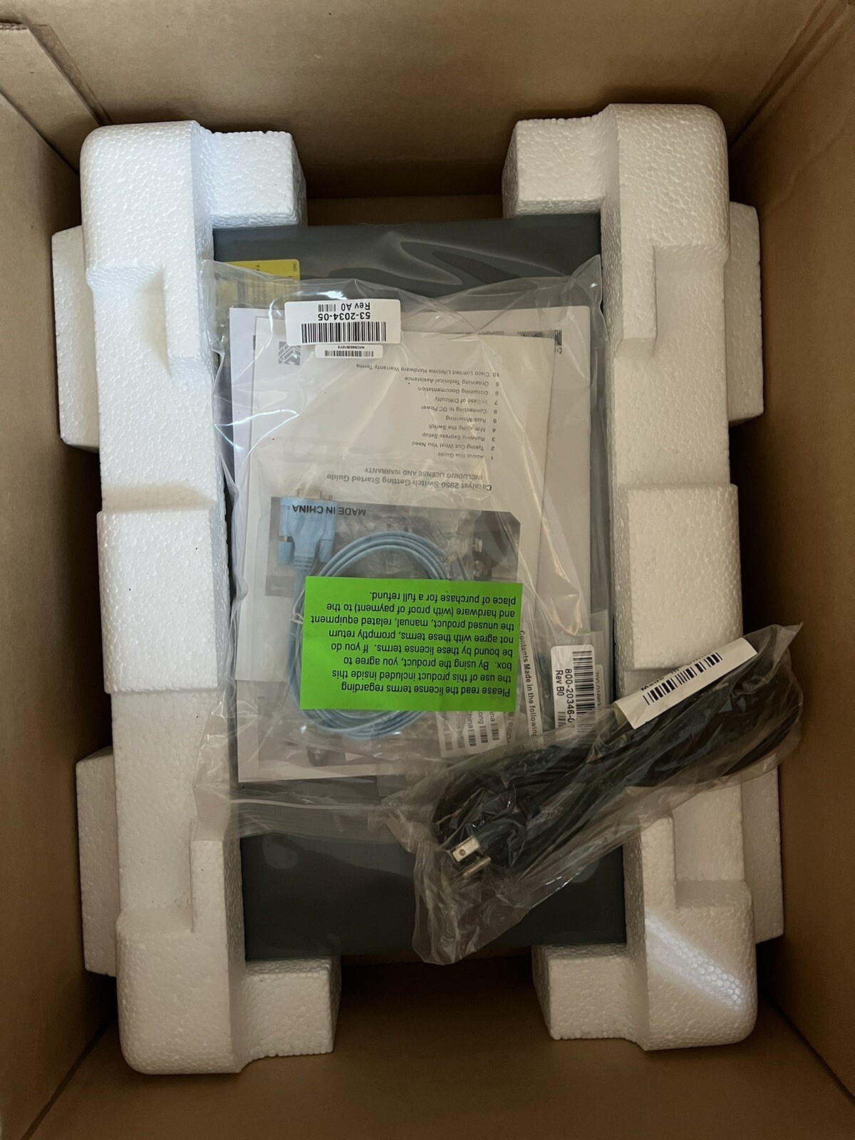 New Cisco Catalyst 2950 Series WS-C2950G-48-EI 48 Port Ethernet Switch