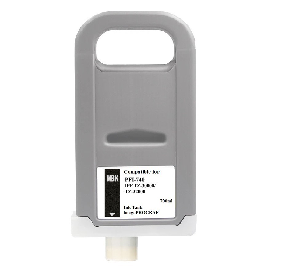 PFI740 MBK Matte Black Ink Cartridge fit Canon IPF  TZ-30000-TZ-32000