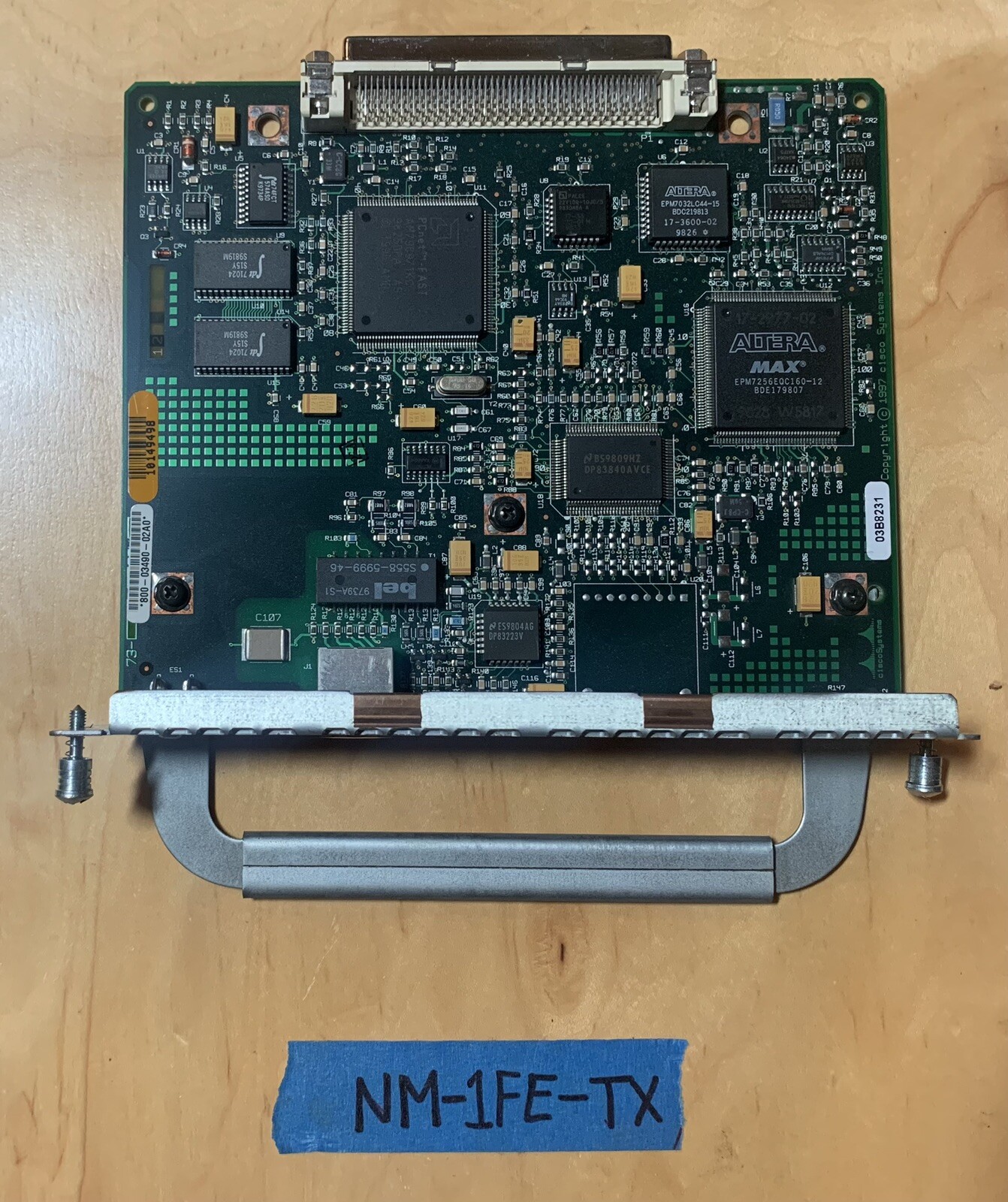 CISCO 1-PORT FAST Ethernet Network Module For 3600 Series NM-1FE-TX