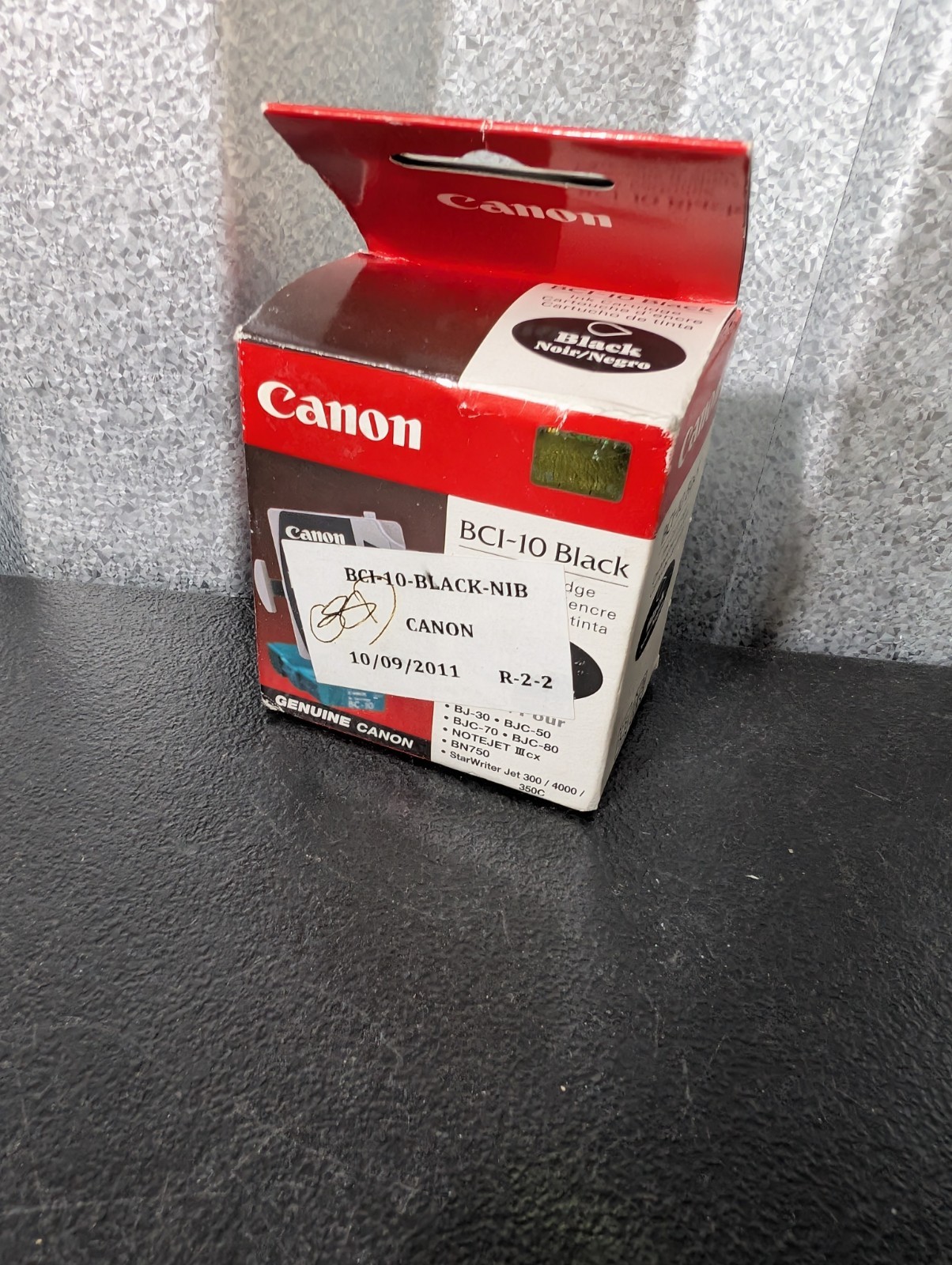 Genuine Canon BCI-10 Black Packs (3 Total Ink Cartridges) New Old Stock