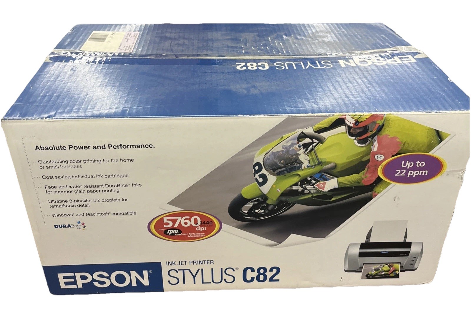New Epson Stylus C82 Inkjet Printer | 