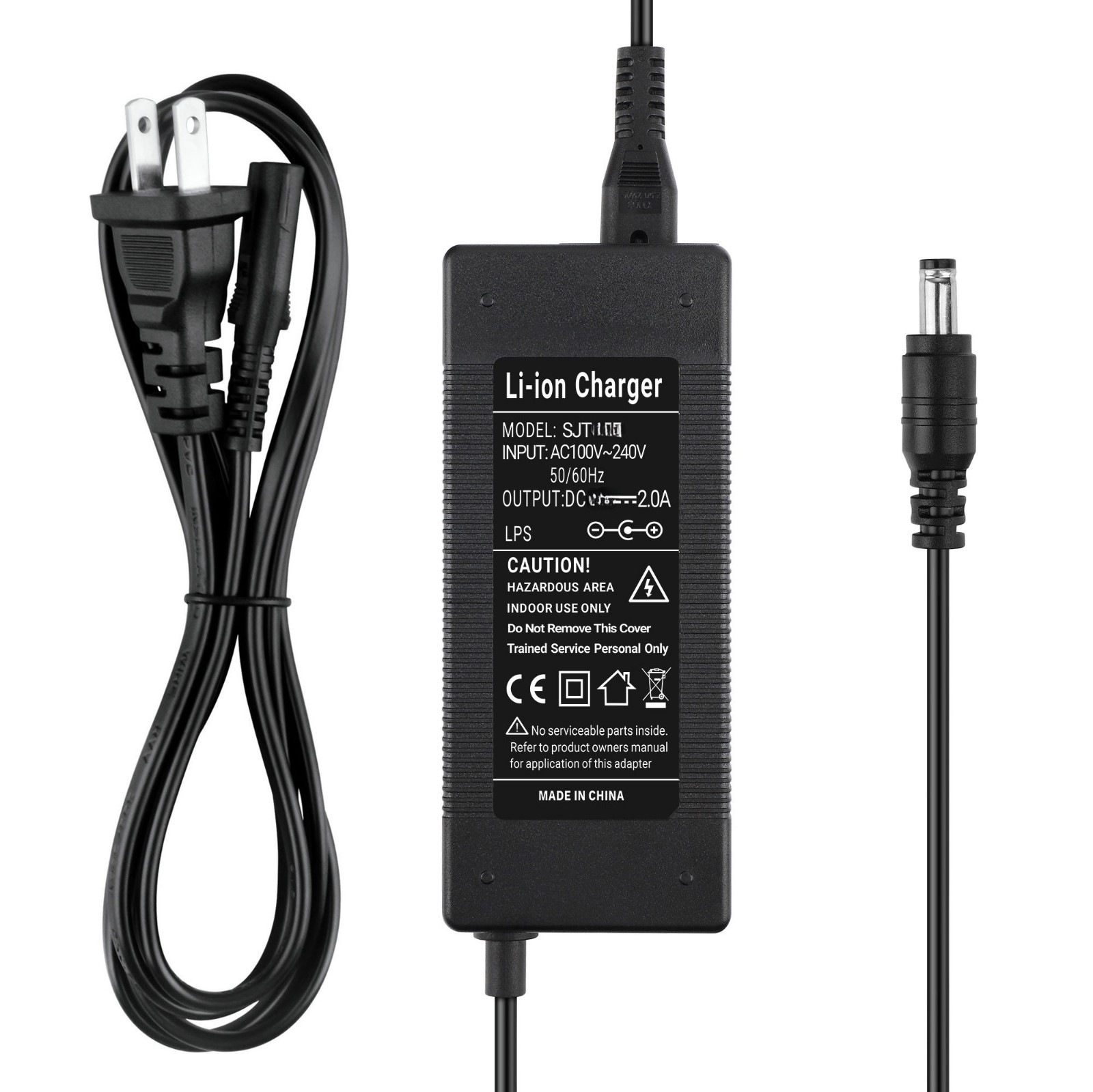 42V 2A AC Adapter Charger For Ancheer 20inch 36V 250W Electric Bike Power Supply
