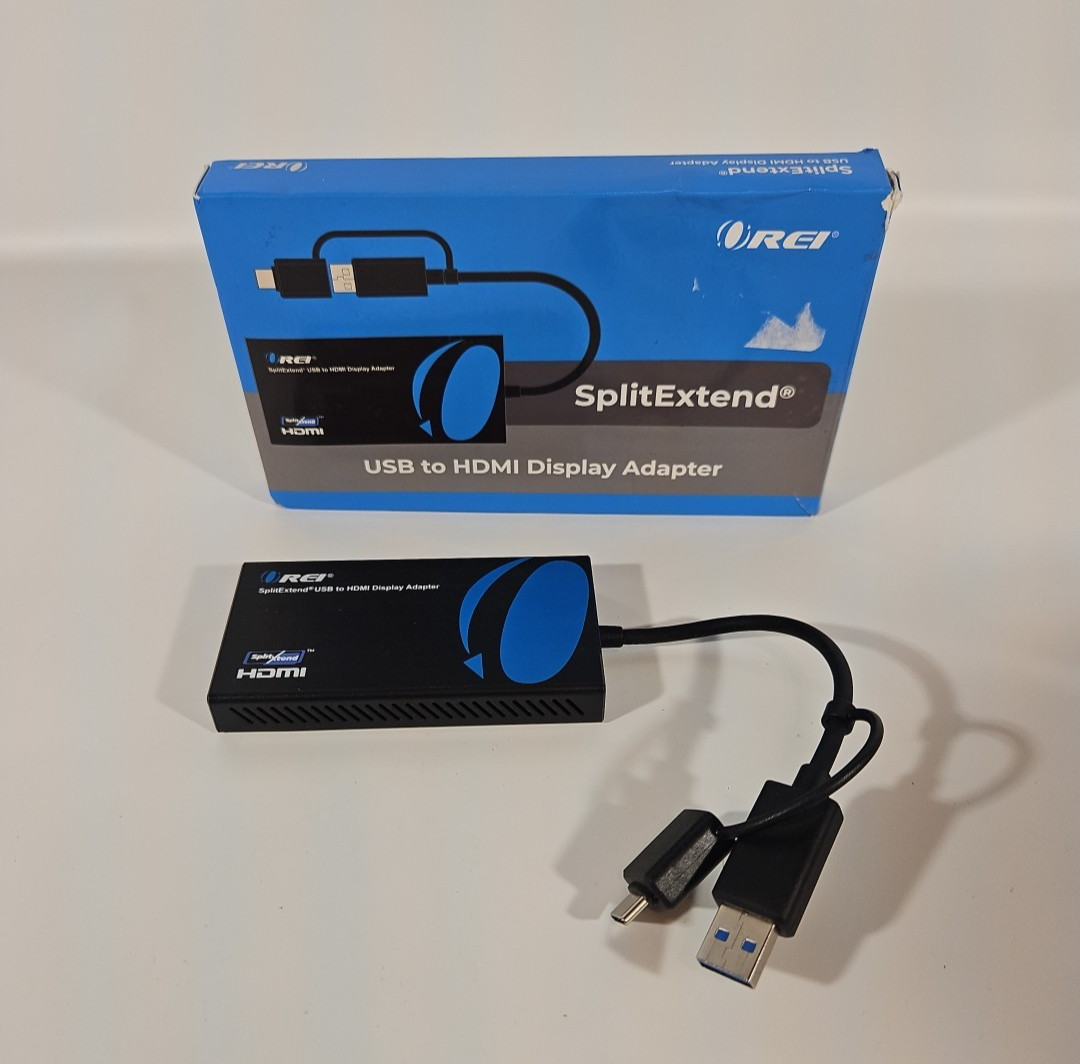 OREI SplitExtend HDMI Splitter Extended Display for Dual Monitor - Multi-Monitor