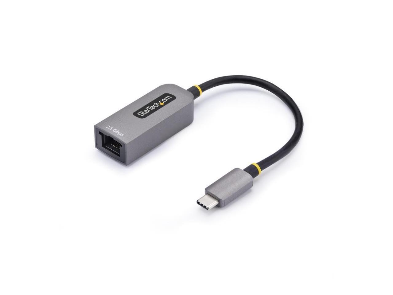 StarTech 2.5GbE USB-C to Ethernet Adapter, NBASE-T NIC, USB 3.0 Type-C 2.5/1G Mu