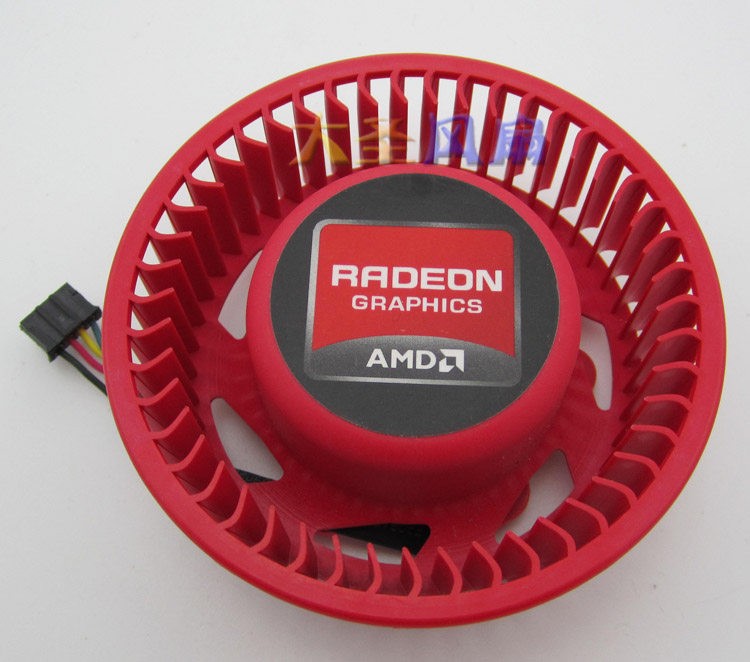 Graphics Card Turbofan PVB070G12N 2.0A Graphics Card Fan for AMD HD6970 6990