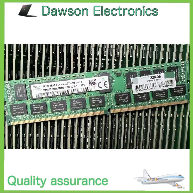 SK Hynix 16GB DDR4 2400 2Rx4 PC4-19200 HMA42GR7AFR4N-UH 288pin Server RDIMM RAM