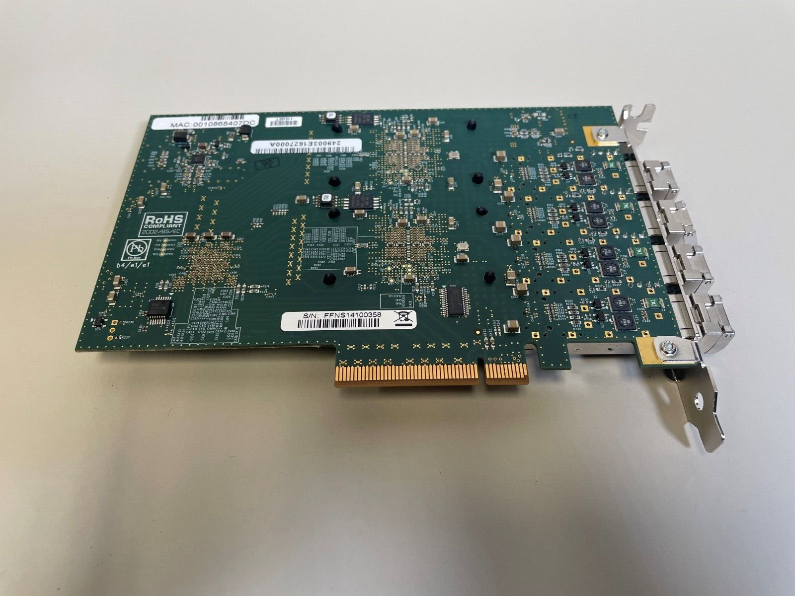 ATTO Technology FastFrame NS14 Quad-Port 10GbE PCIe 2.0 Network Adapter FF-NS14