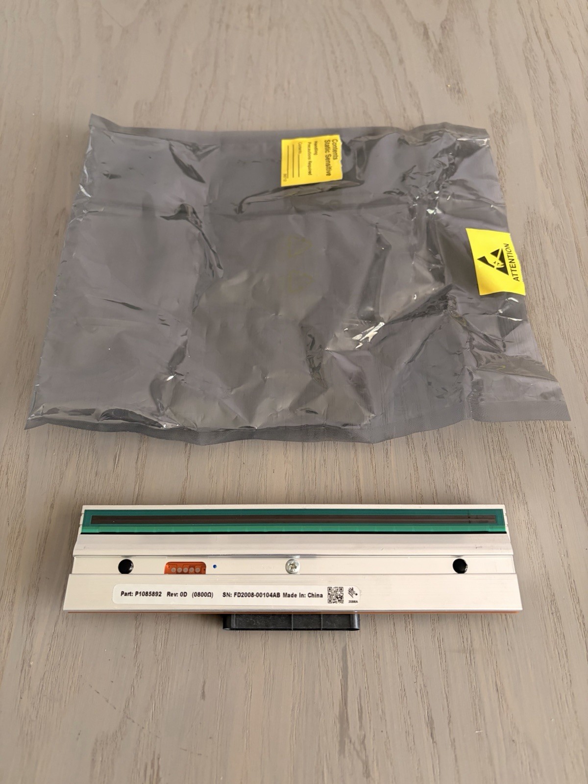 ZEBRA ORIGINAL P1085892 Printhead for ZT620/ZT600’s 203DPI (6") Printhead (W16)