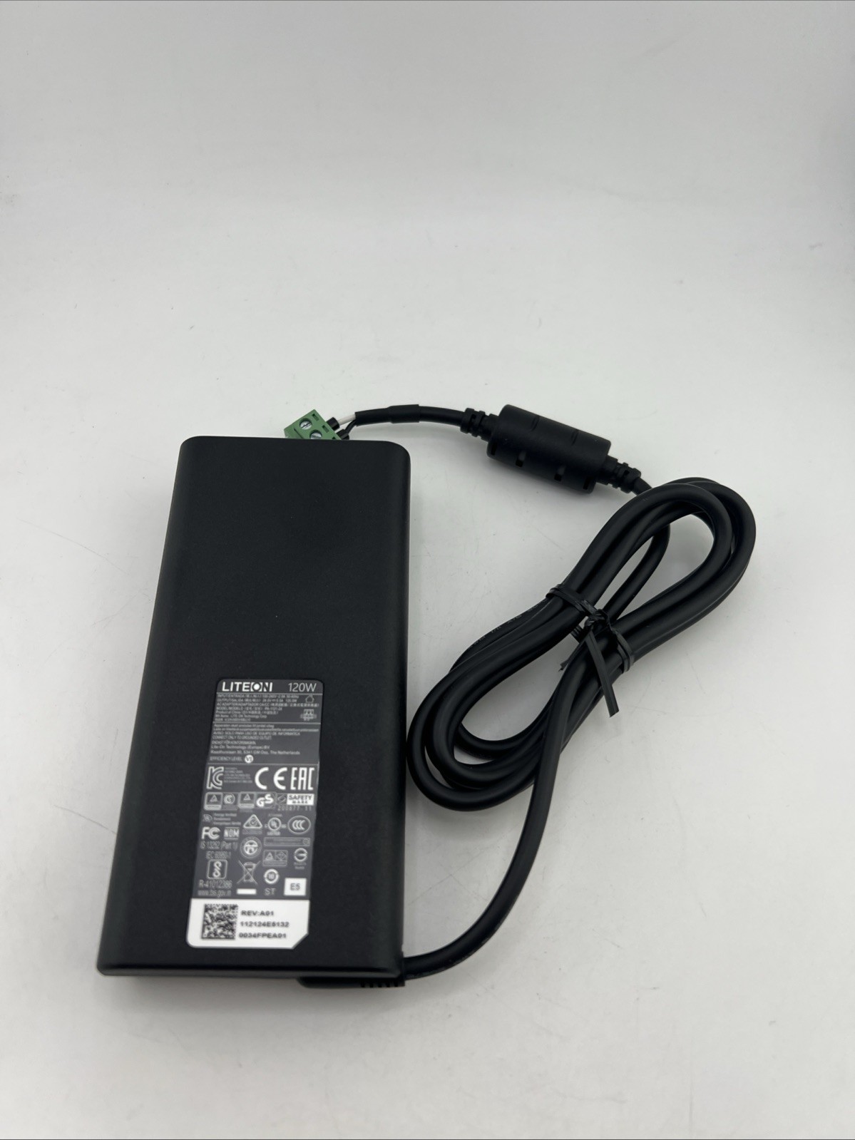 Genuine Liteon 120W AC Adapter PA-1121-24 24V 5A Power Supply NO Power Cord