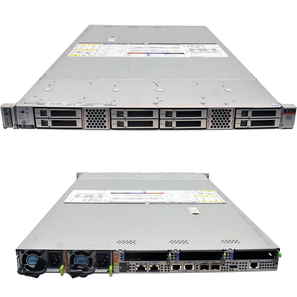 SUN Oracle Database Appliance X7-2-HA Rack Server no CPU No PC4 RAM 8Bay SFF 2.5