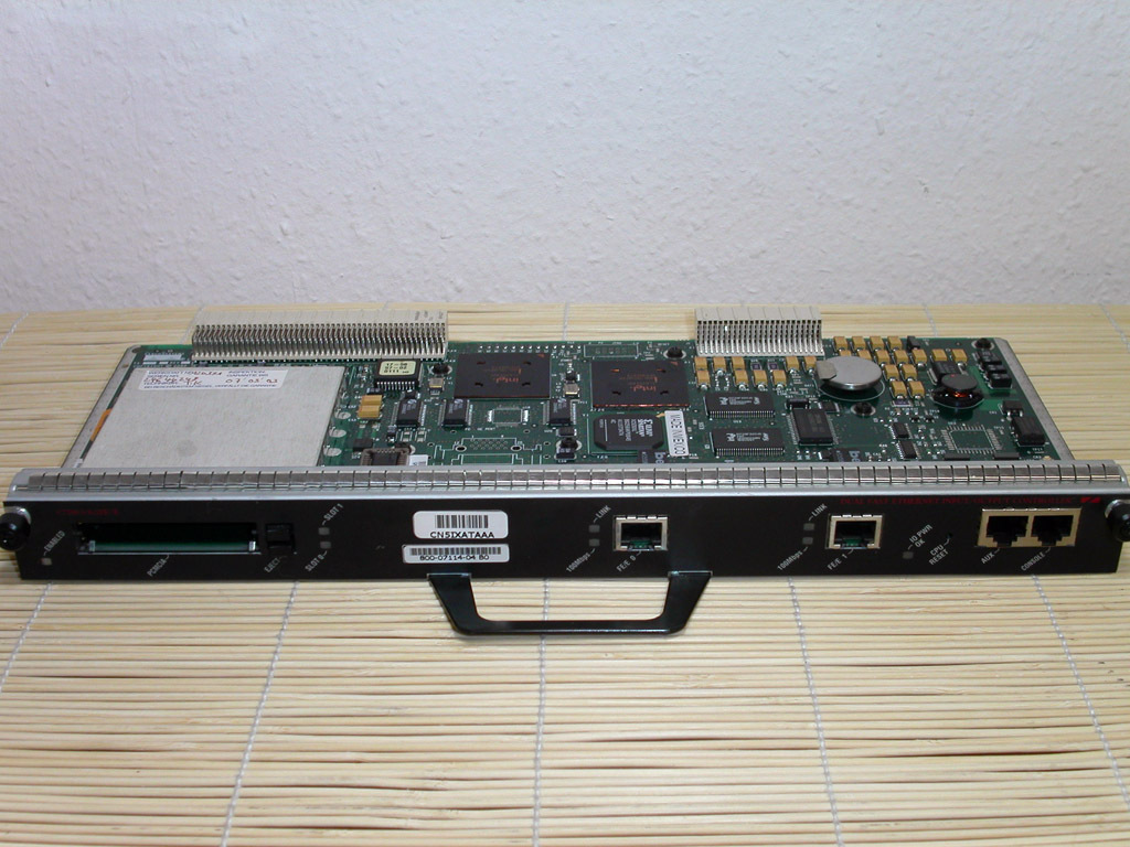 Cisco C7200-I/O-2FE/E I/O Controller card for 7200VXR Router 8MB Flash on Board