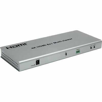 4K HDMI 8x1 Multiviewer Switch 4x1 Multi Viewer Screen Divider Video Converter