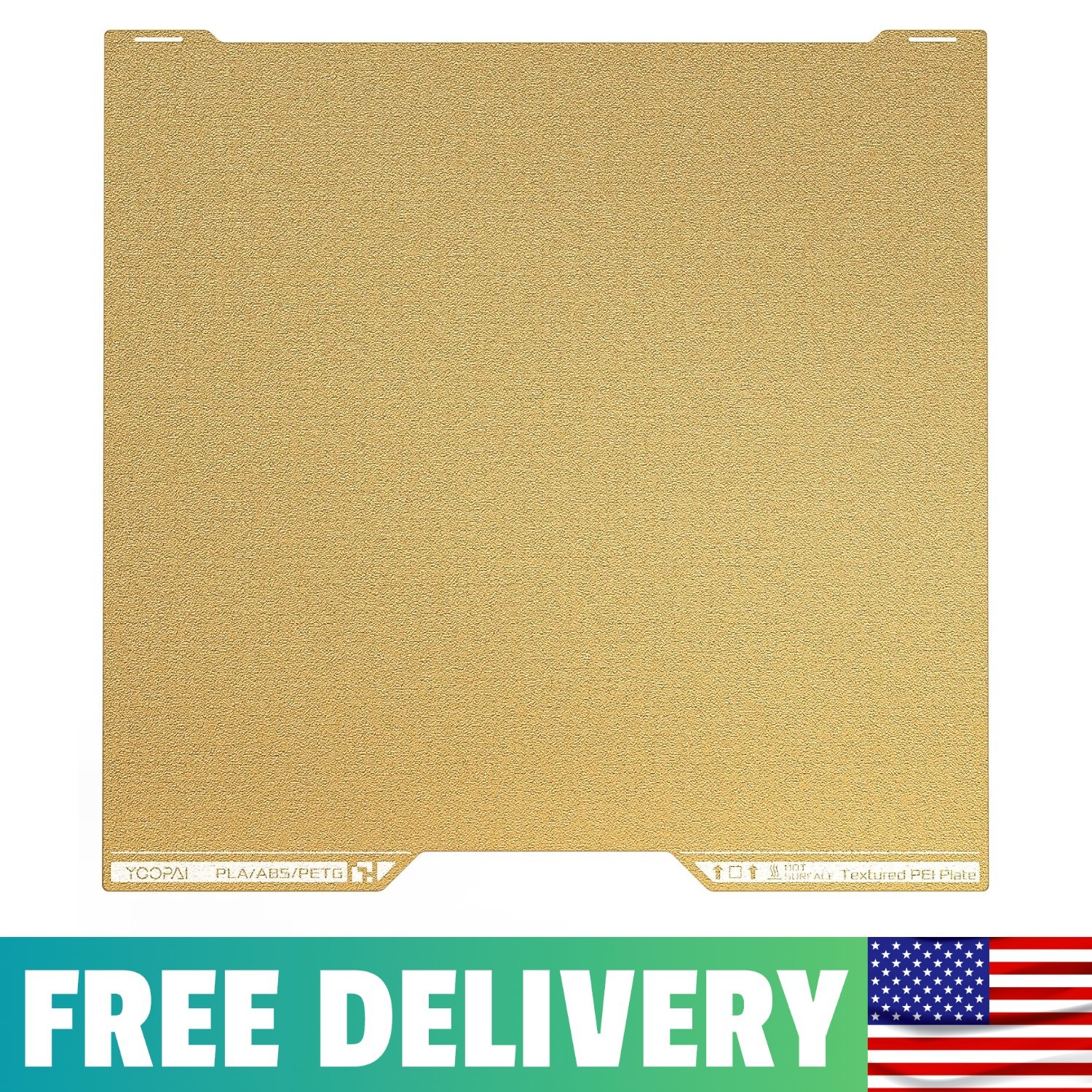 Textured Build Plate For Bambu Lab H2D/H2D Pro/H2S, Double Sided PEI Sheet With