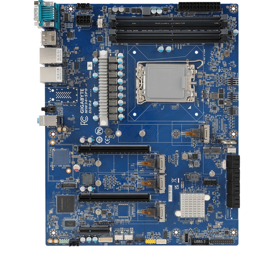 GIGABYTE MW34-SP0（Rev1.1） LGA1700 W680 DDR4 IPMI Server/ Workstation Motherboard