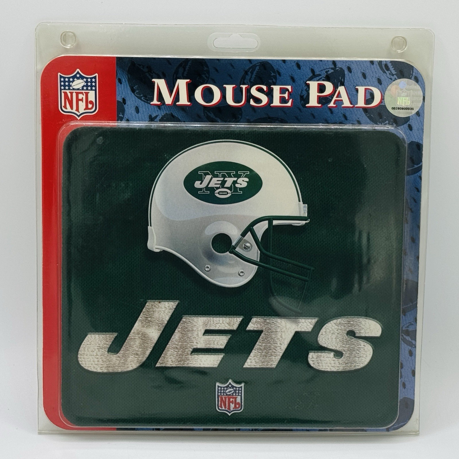 NFL New York Jets Helmet Logo Mouse Pad