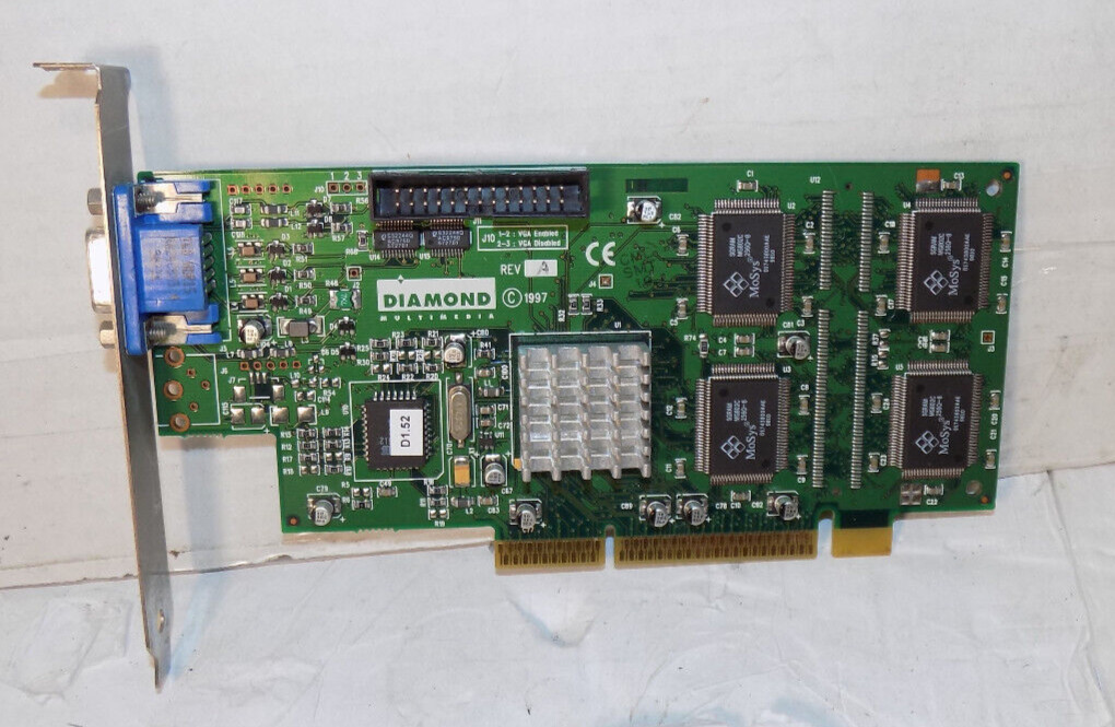 Dell Diamond VGA Video Card 23130029-403 8MB AGP 8138C