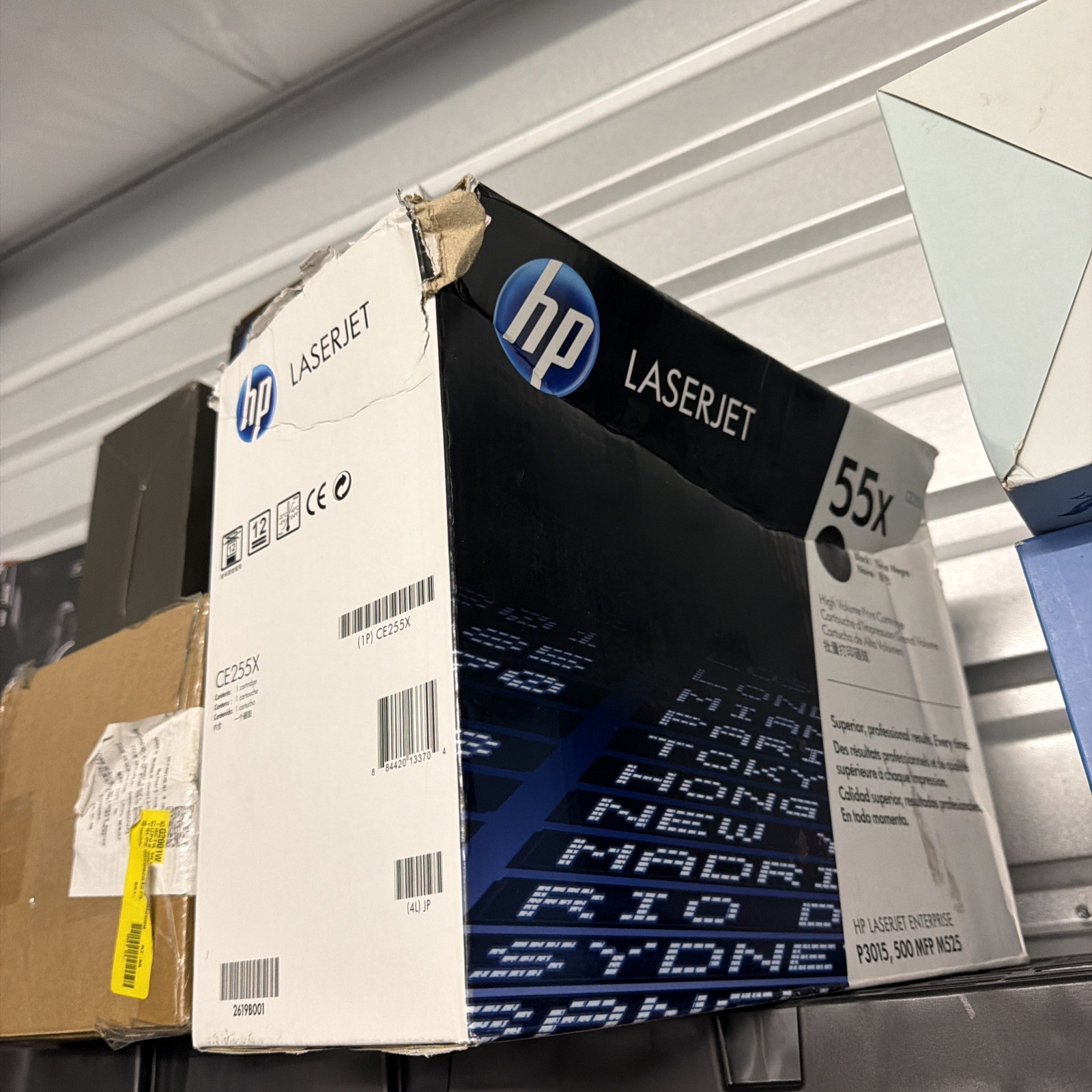 Genuine HP 55X Black CE255X High Volume Print Cartridge  DD