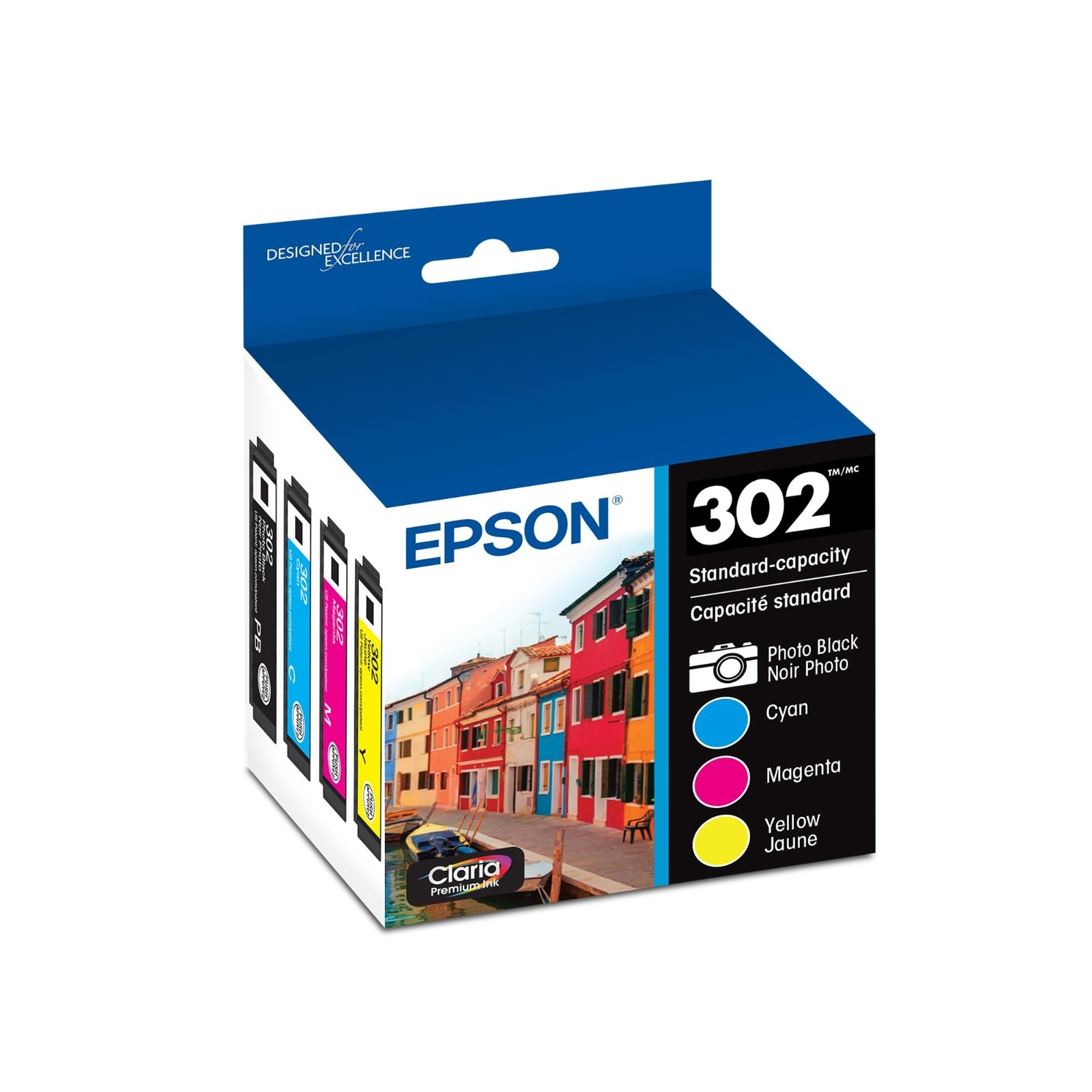 EPSON T302520-S Claria Premium Ink Standard Capacity Color Combo Pack Exp. 01/27