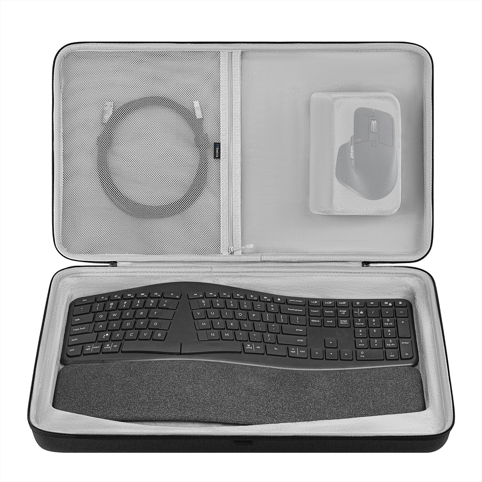 Geekira Hard Travel Case for Logitech ERGO K860 Wireless Ergonomic Keyboard
