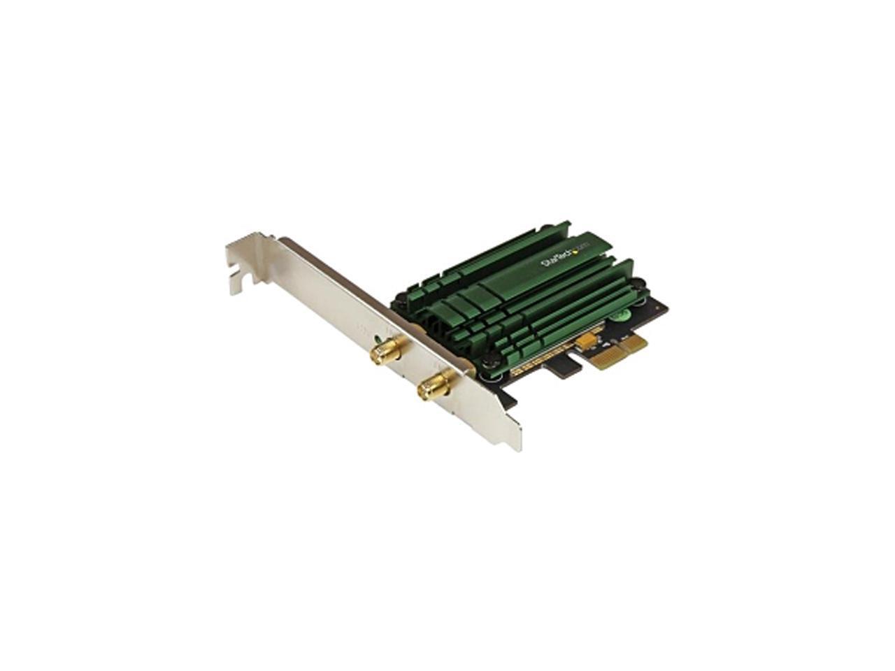 StarTech PEX867WAC22  PCI Express AC1200 Dual Band Wireless-AC Network Adapter -