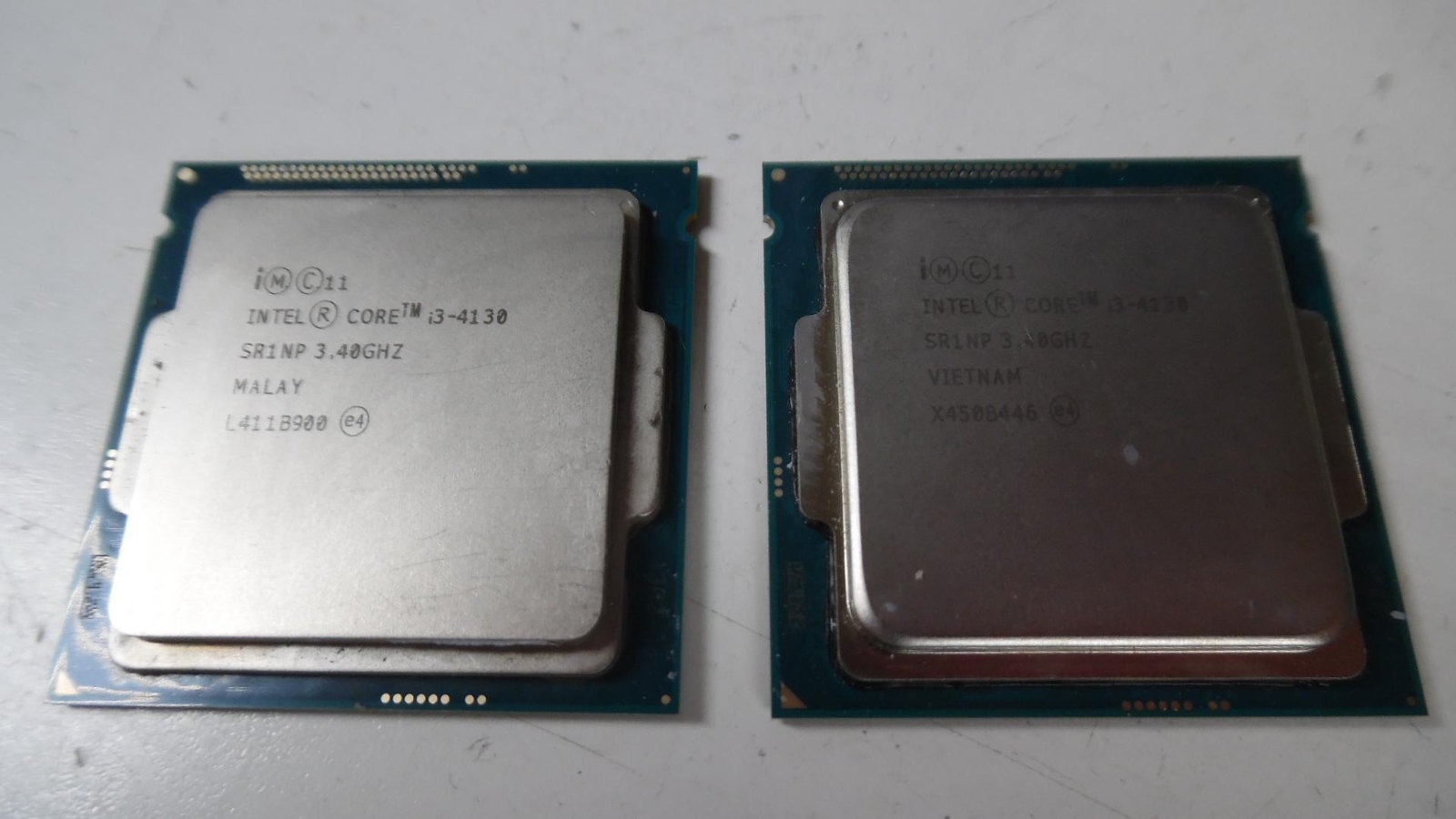 2 X of intel Dual-Core i3-4130 3.40GHz CPU for Socket 1150 - SR1NP - Tested