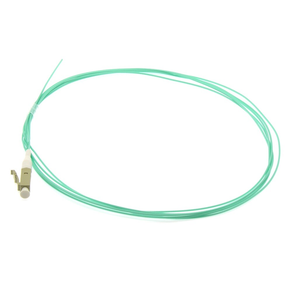 LC UPC Multimode Simplex OM3 Fiber Optic Jumper Pigtail Patch Cable 2M or 3M