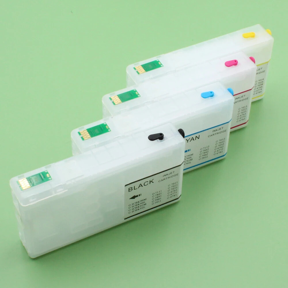 4pc Refill Ink Cartridge With ARC Chip For Epson WP-4025 WP-4015 WP-4515 Printer