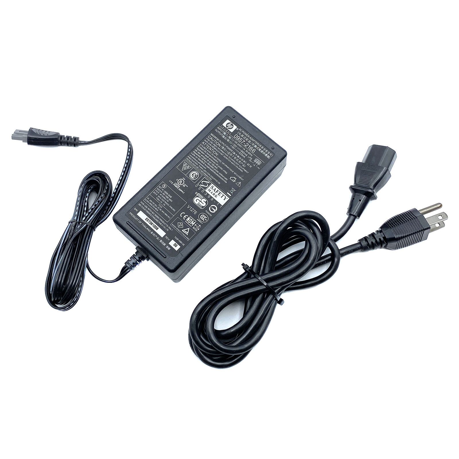 Original HP AC Adapter Charger for All-In-One Printer 1311 1315 - 3 Pin Plug