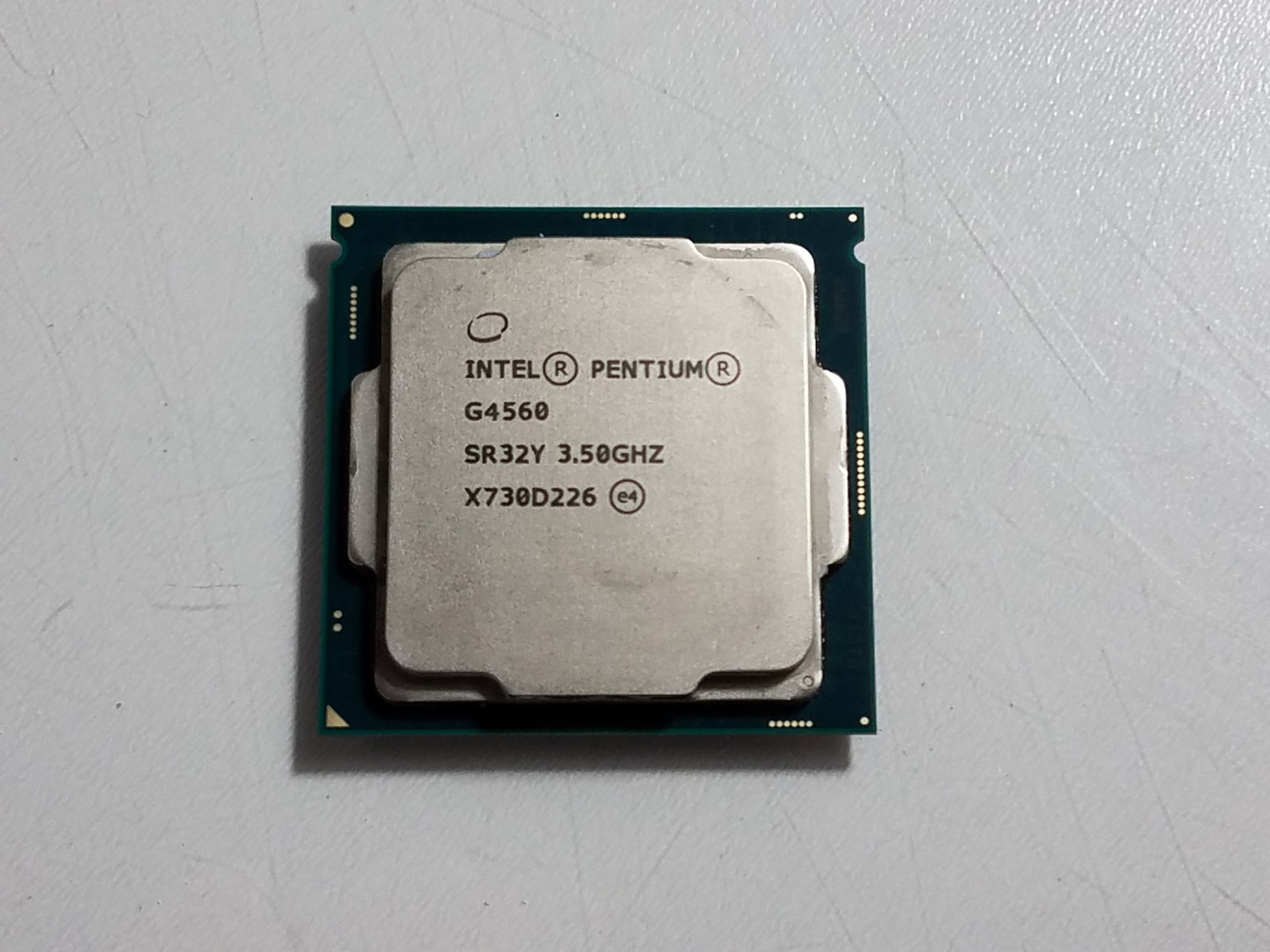 Intel Pentium G4560 LGA 1151 3.5 GHz Desktop Dual Core CPU SR32Y