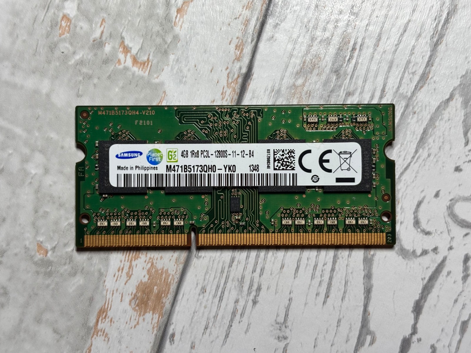 Samsung 4GB DDR3L-1600MHz PC3L-12800S SO-DIMM Laptop RAM M471B5173QH0-YK0 Tested