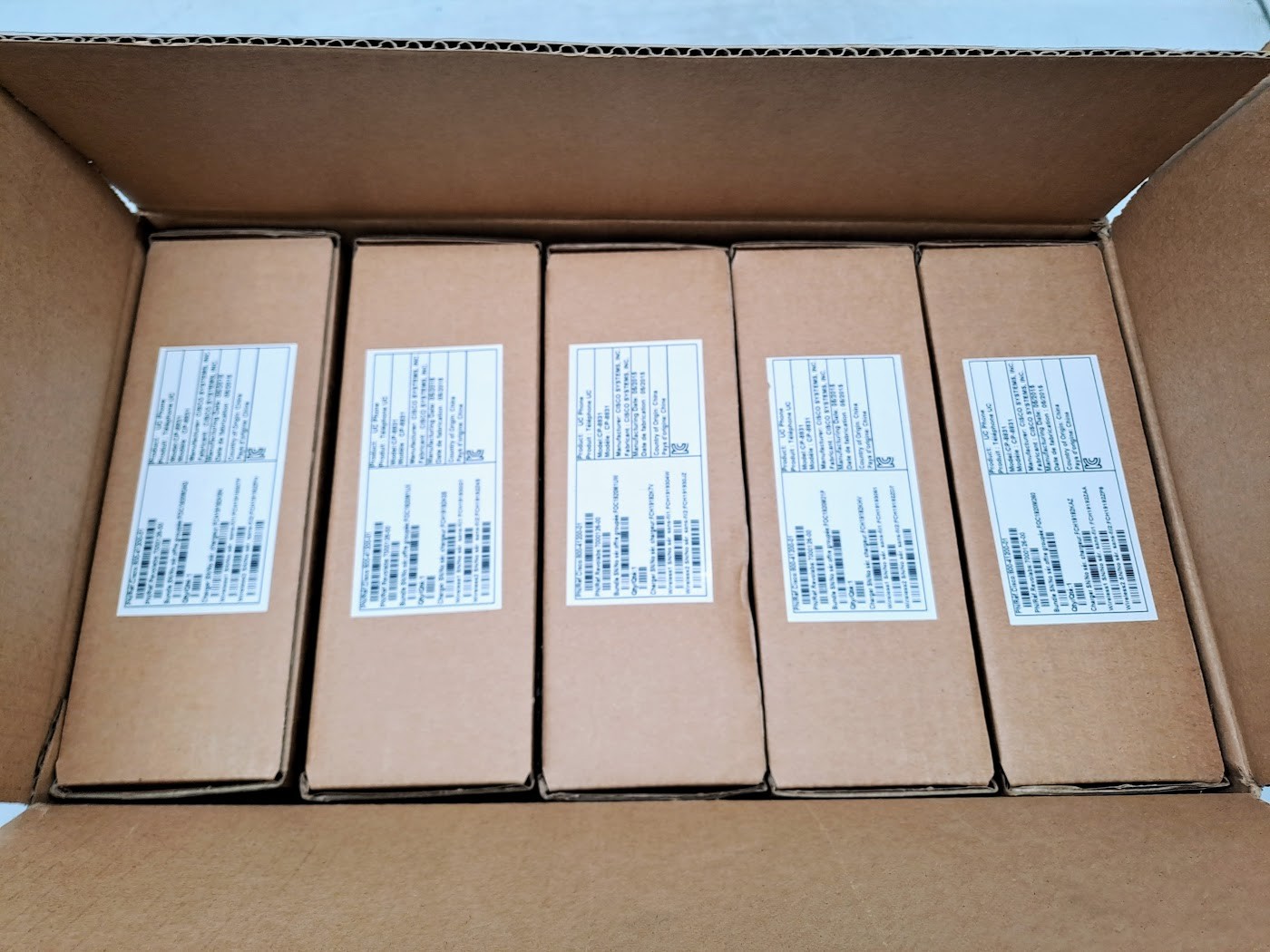 5x Cisco CP-8831-MIC-WRLS Wireless External Mics W Charger Station 800-41200-01