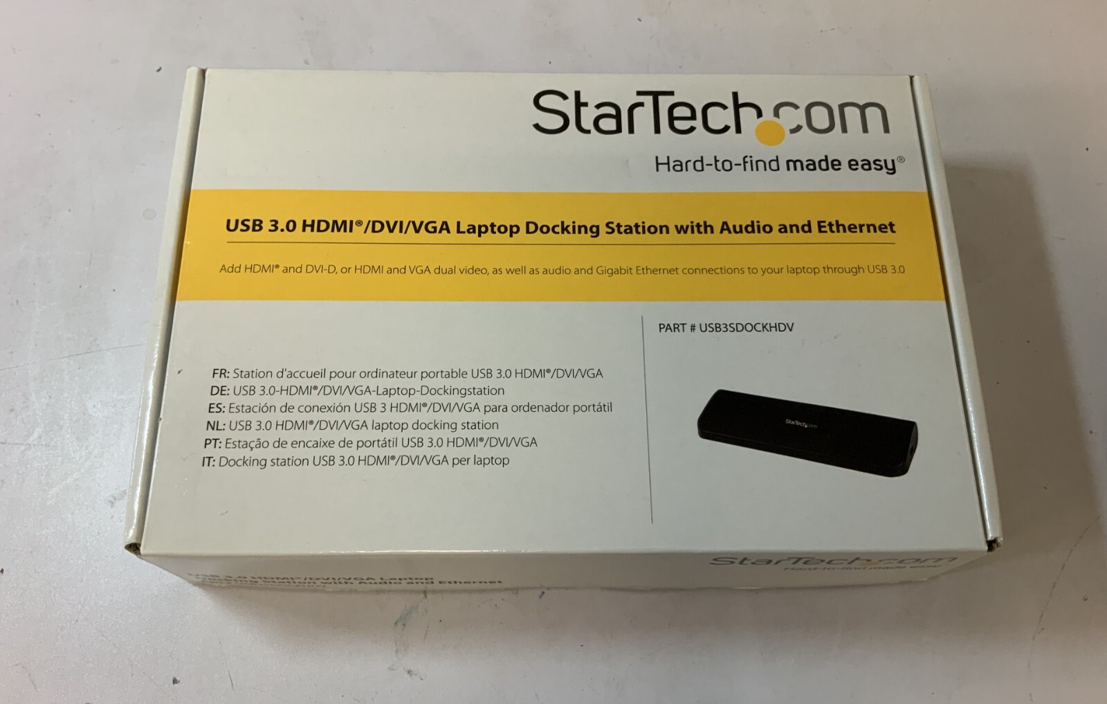 StarTech USB3SDOCKHDV "G2C"