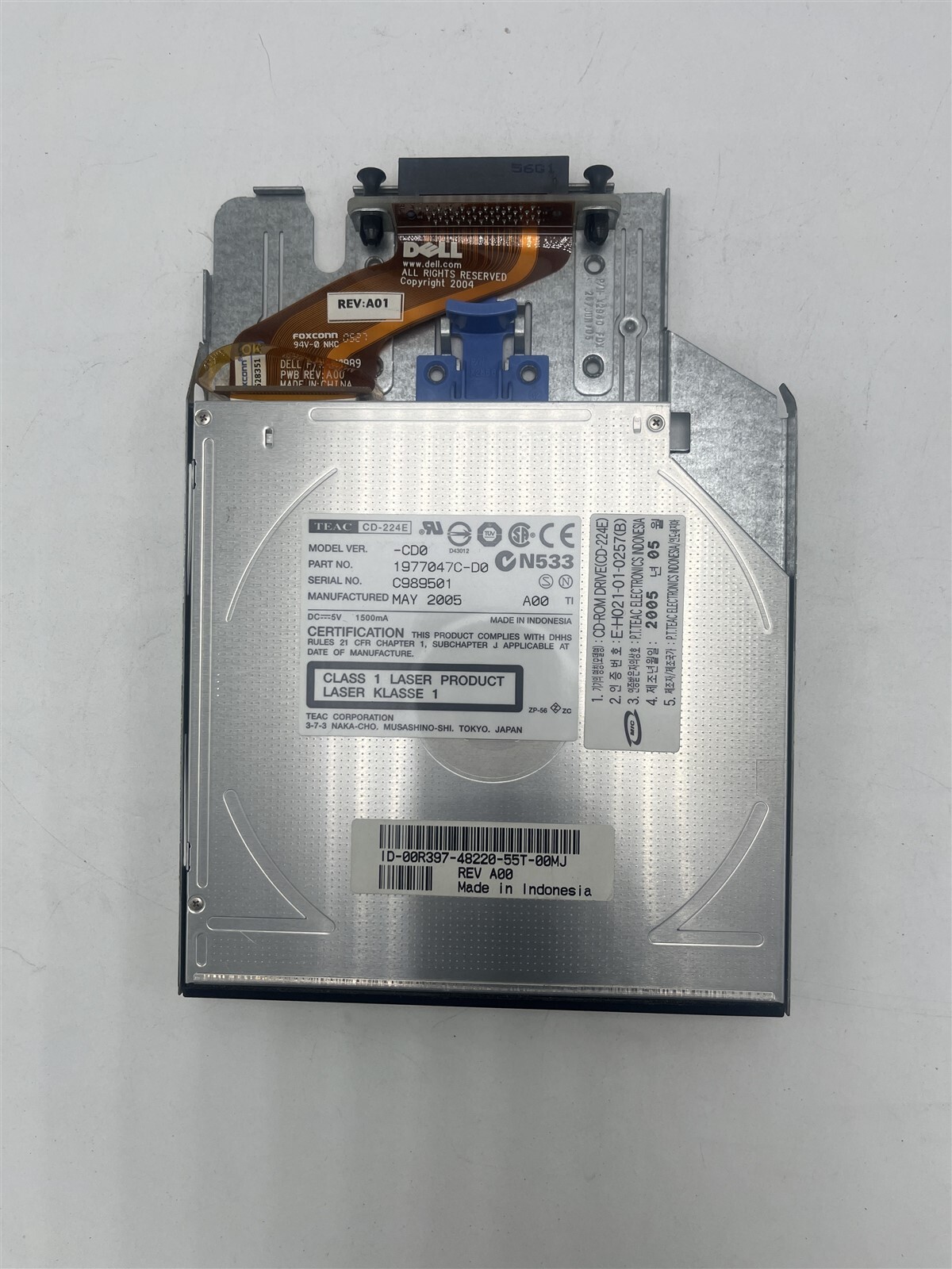 TEAC CD Drive with Tray Adapter CD-224E