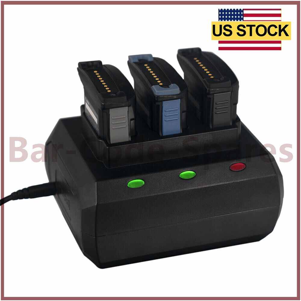 New 3-Slot Battery Charging Cradle Replacement For Zebra MC9300 MC930B