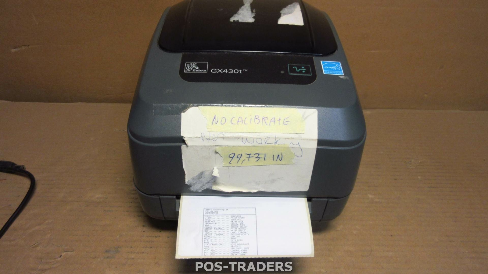 Zebra GX430T Thermal DT/TT NETWORK USB Label Printer Label Printer - 99.731 INCH