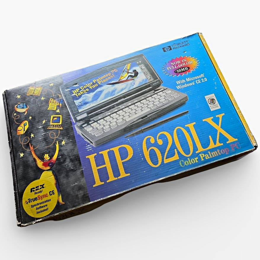 Hewlett Packard HP 620LX Color Palmtop PC  (CIB)