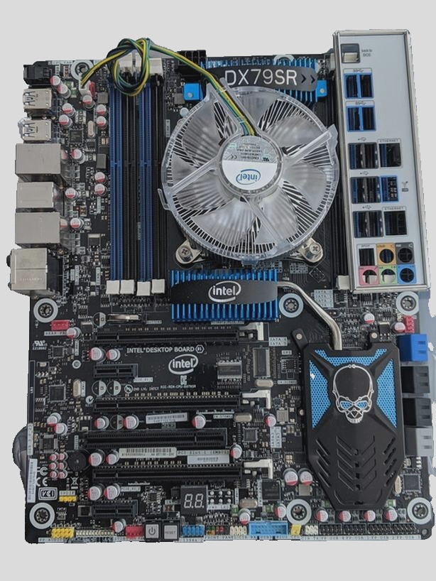 Intel DX79SR Board LGA 2011 DDR3 With 16GB Ram, i7 Processor, Fan with Heatsink