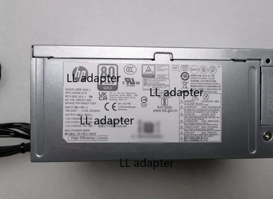 For HP HPI P S TWR SFF Power Supply 450W DPS-450-30A M86371-001 M82201-003
