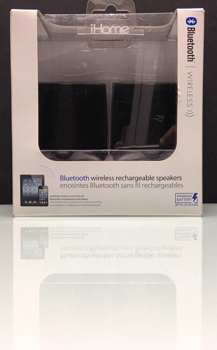 iHome Wireless Bluetooth Waterproof Speaker/Device Charger (Model iBN6BXC) (i3)