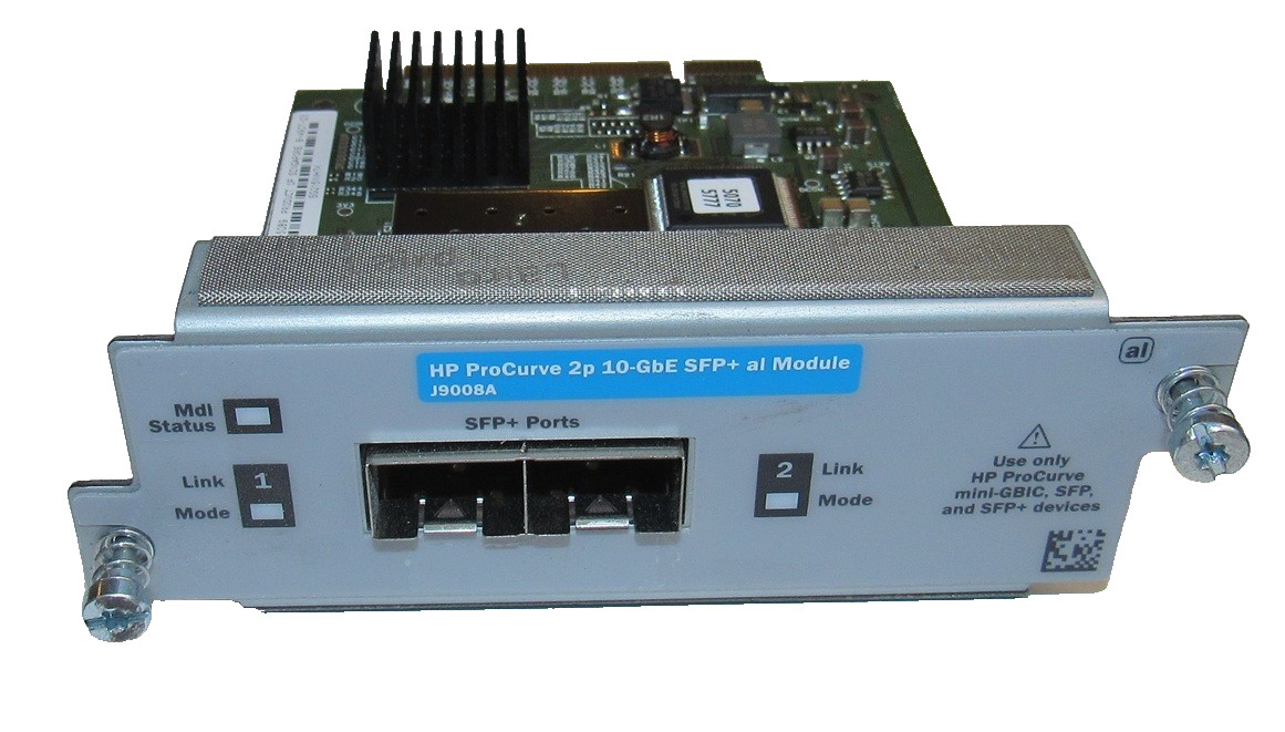 HP ProCurve 2-Port 10GBe SFP+ al Module J9008A 5070-5089