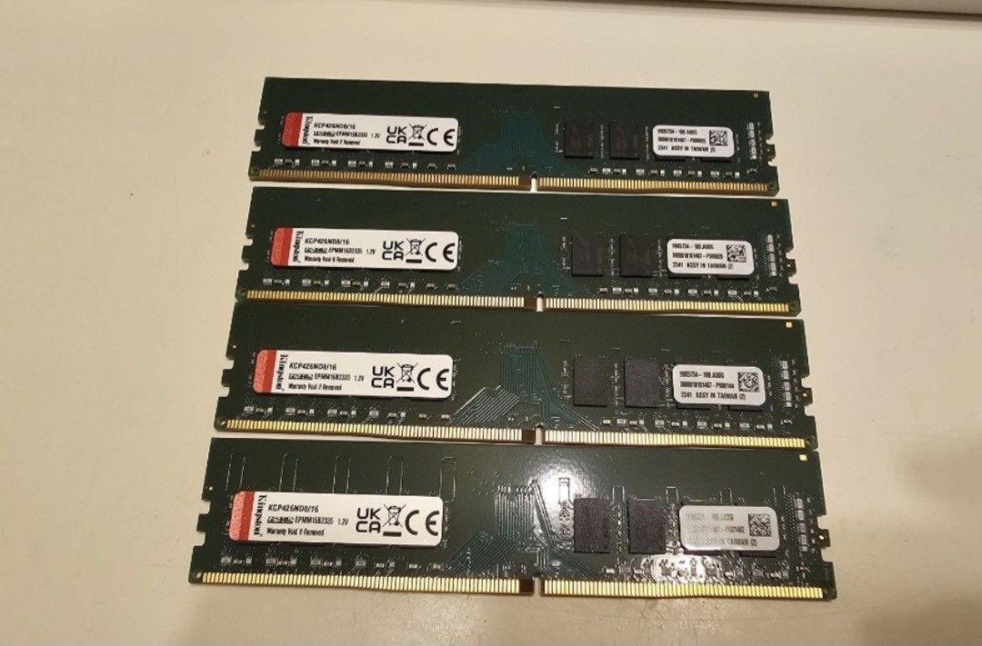 RAM DDR4 64GB 4x16GB 2666MT/s Kingston KCP426ND8/16
