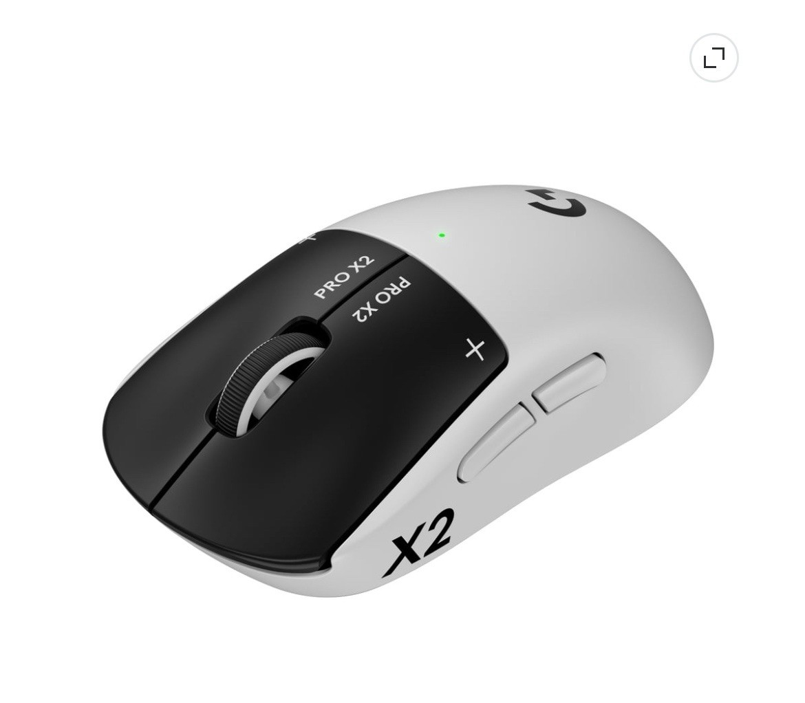 ✅NEW Logitech Pro X2 Superstrike Lightspeed Wireless Gaming/productivity Mouse🚀